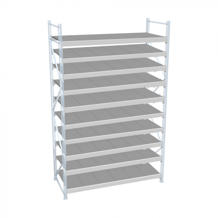 Стеллаж СТ-051 2500х1500х1050 с 10 ярусами