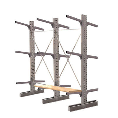 Стеллаж консольный двухсторонний КЛр 2500х3201х1700 (800) 3 яруса