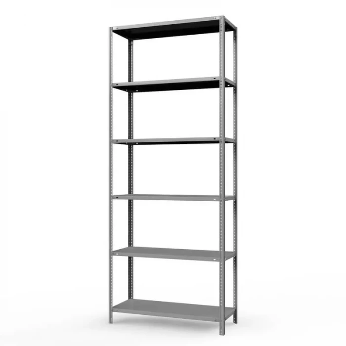 Стеллаж ТС-Лайт 1500х1200х600 с 6 сплошными полками