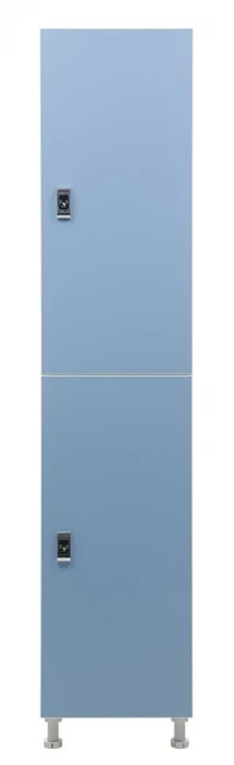 Шкаф для раздевалок WL 12-40 EL голубой/белый S35599625438
