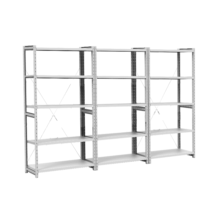 Стеллаж СКУ 2485х1266х500 с 5 полками ДС