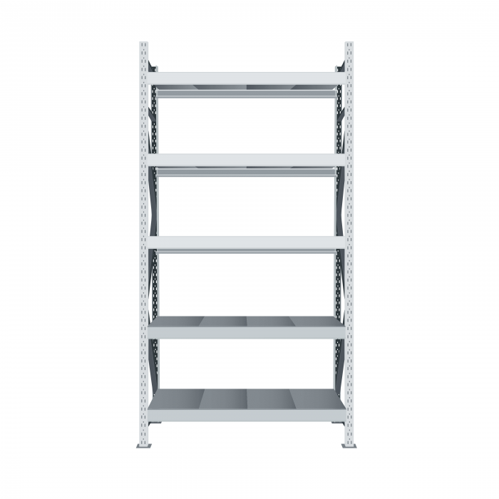 Стеллаж СТ-051 5500х1800х850 с 5 ярусами
