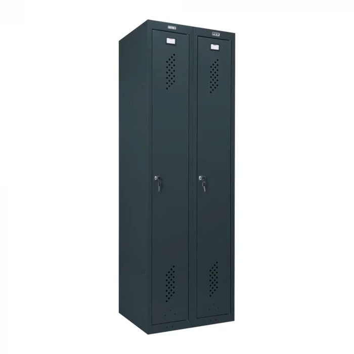 Шкаф металлический для одежды графит