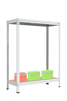 Стеллаж МС-Т 2000х1856х632 мм 2 яруса настил фанера