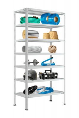 Стеллаж СТФ 2500х1500х400 мм 7 полок