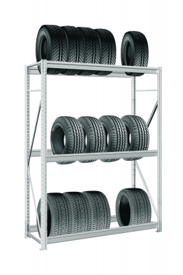 Стеллаж для шин MS Pro Z 3000х1200х400 мм 3 яруса
