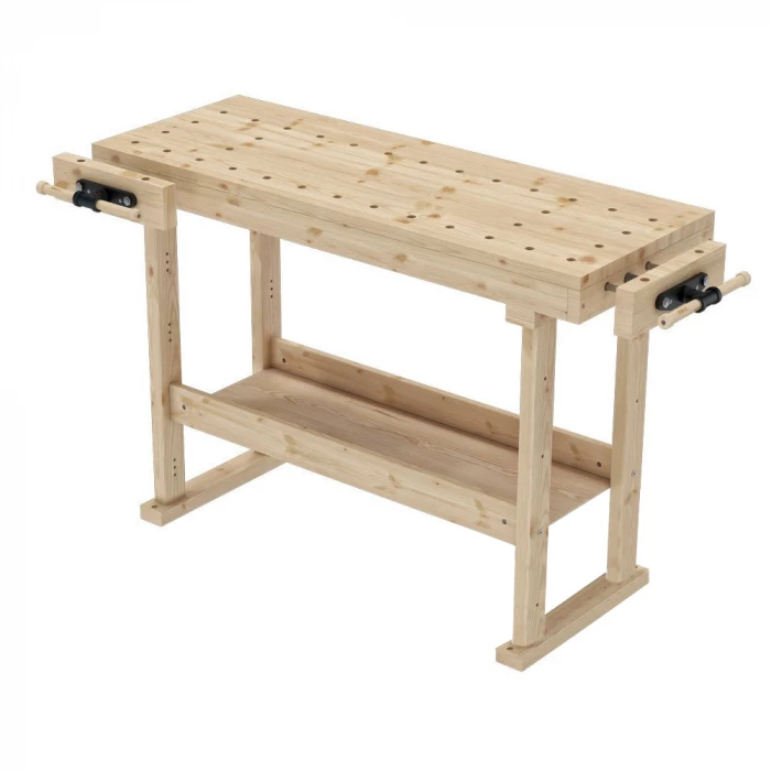 Верстак деревянный Школьный сосна бесцветный лак