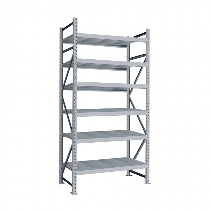 Стеллаж СТ-051 4000х1500х1050 с 6 ярусами