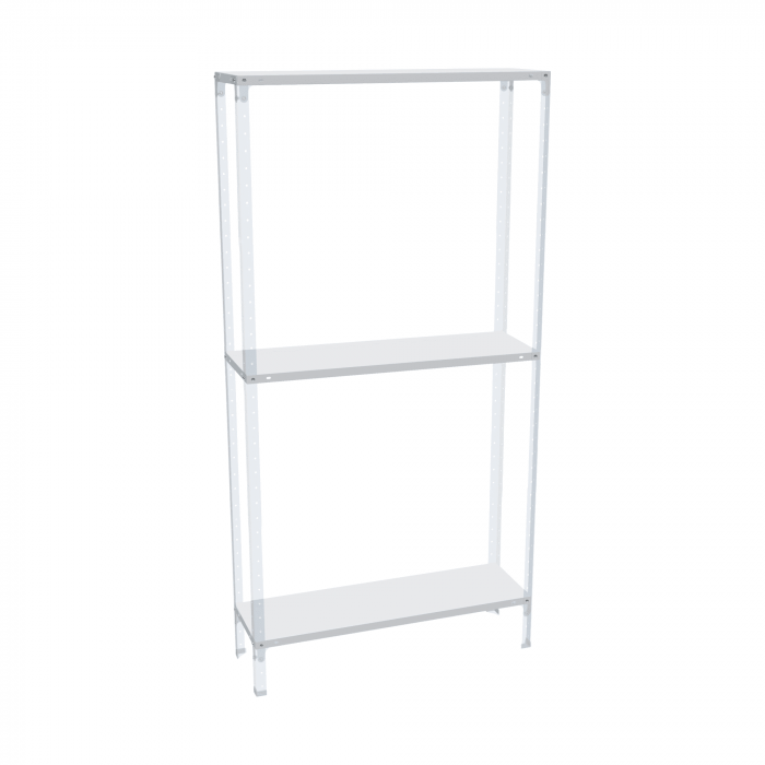 Стеллаж СТ-012 2000х1000х500 с 3 цинк полками до 200 кг