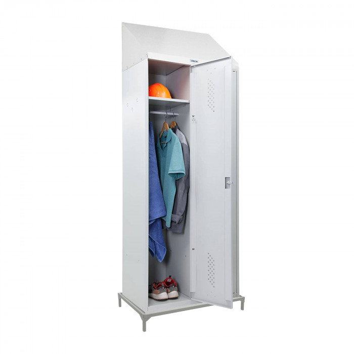 Шкаф LS-K-780 EL на подставке + наклонная крыша