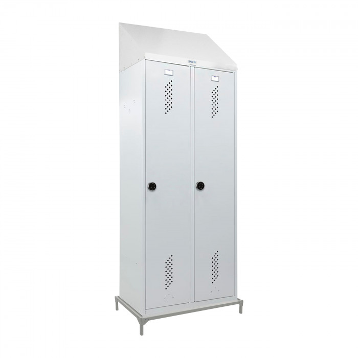 Шкаф LS-K-780 EL на подставке + наклонная крыша