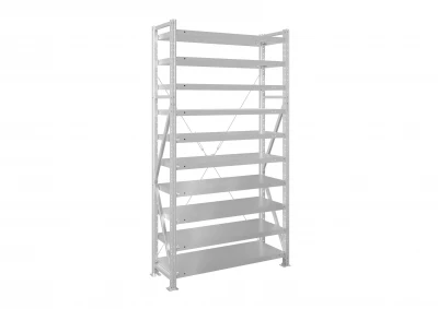 Стеллаж металлический MS U 3000х1200х500 10 полок сплошные до 180 кг