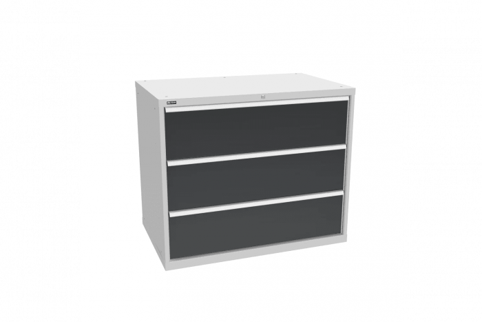 Тумба инструментальная ДиКом ВС-093, RAL 7038/7016