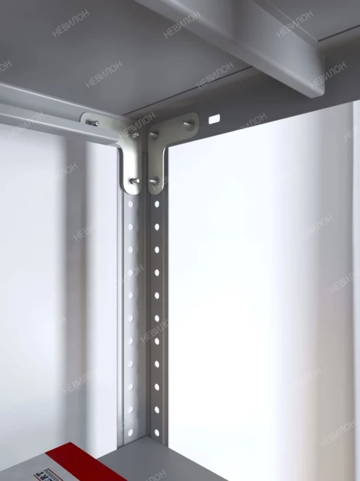 Стеллаж угловой МС 1500х1500х1500/300 мм 6 ярусов