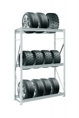 Стеллаж для шин MS Pro Z 2000х2400х600 мм 3 яруса