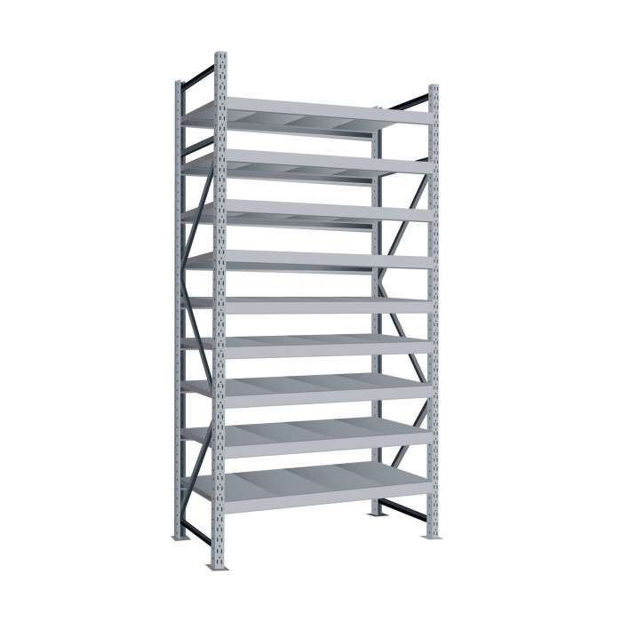 Стеллаж СТ-051 6000х1800х1050 с 9 ярусами