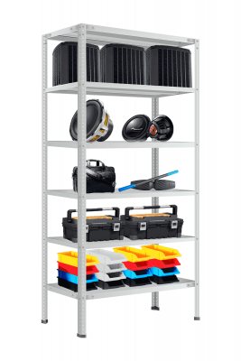 Стеллаж СТФ 2500х700х300 мм 6 полок