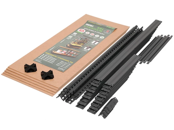 Стеллаж SBL 180KD/120x40/5 1800х1200х400 мм 5 полок