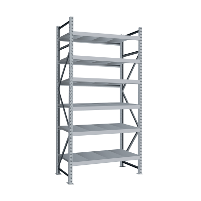 Стеллаж СТ-051 4500х1500х650 с 6 ярусами