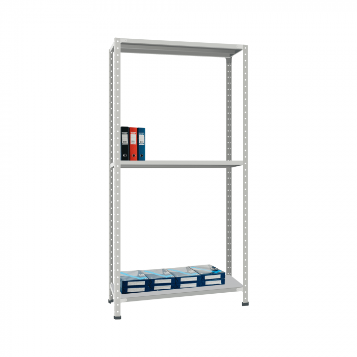 Стеллаж СТ-012 2000х1000х600 с 3 цинк полками до 200 кг