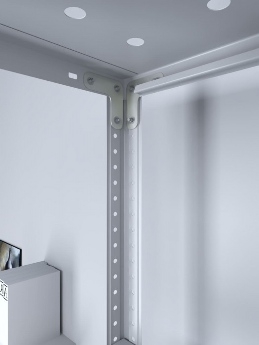 Стеллаж ТС Лайт перф. 2500х1200х600 7 полок