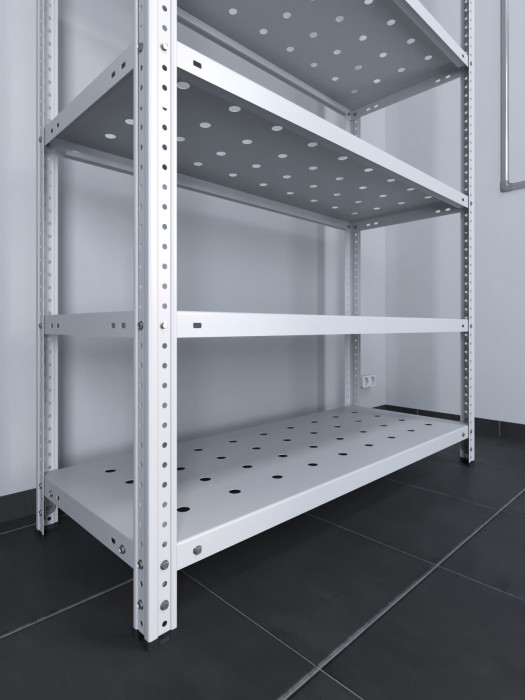 Стеллаж ТС Лайт перф. 2200х1000х800 8 полок