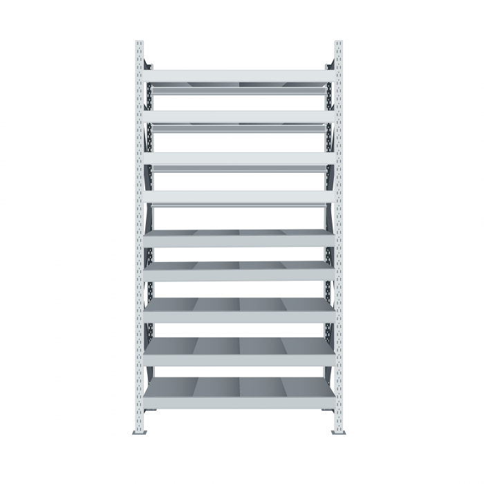 Стеллаж СТ-051 3500х1800х650 с 9 ярусами