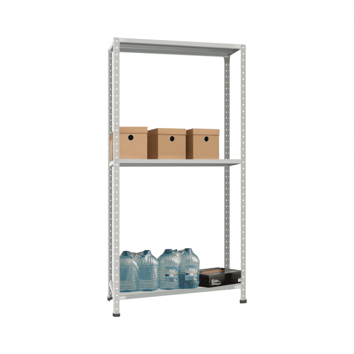 Стеллаж СТ-012 1800х1000х600 с 3 цинк полками до 250 кг