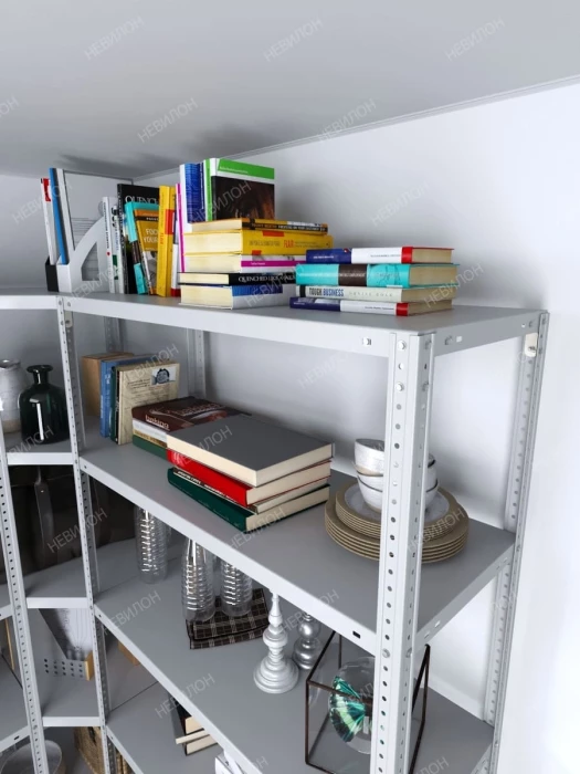 Стеллаж угловой МС 2200х1500х1500/300 мм 6 ярусов