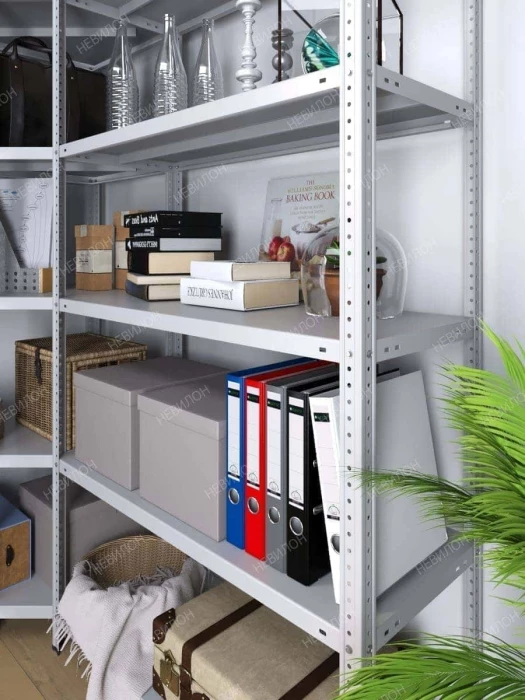 Стеллаж угловой МС 2200х1500х1500/300 мм 6 ярусов