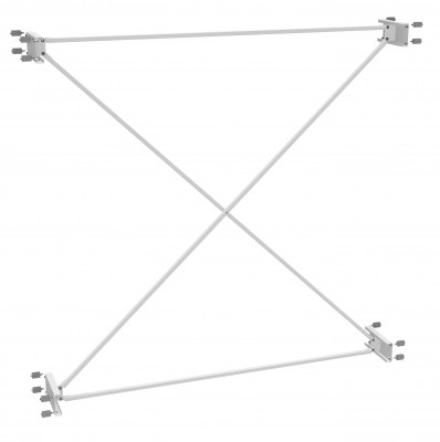 Раскосная система 2700 спаренных рядов стеллажей