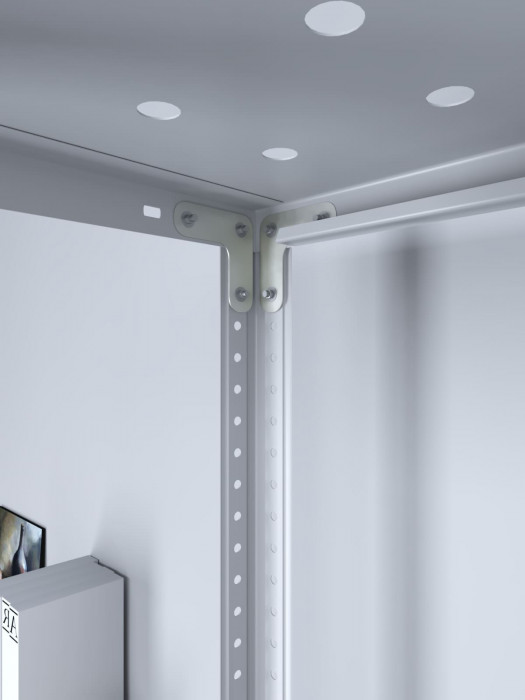 Стеллаж ТС Лайт перф. 2200х700х400 5 полок