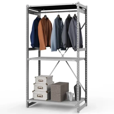 Стеллаж металлический ГТС Универсал, 2000x1000x600 мм.Штанги: 1шт. Полки: метал. усил. 3 шт. (ТСУ 20100632ш1)