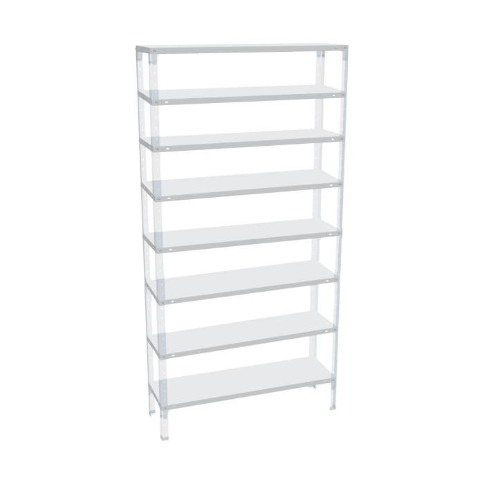 Стеллаж СТ-012 1800х1000х400 с 8 полками до 140 кг