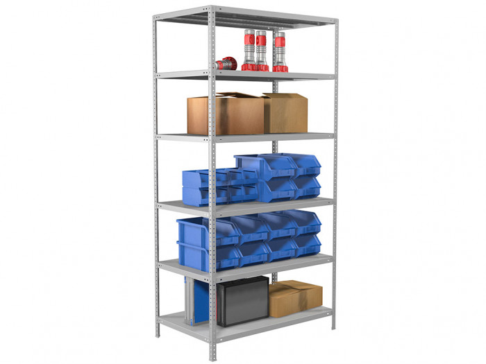 Стеллаж MS Standart 1600х1000х600 c 6 полками