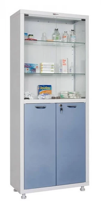 Шкаф для хранения лекарственных средств HILFE МД 2 1670/SG
