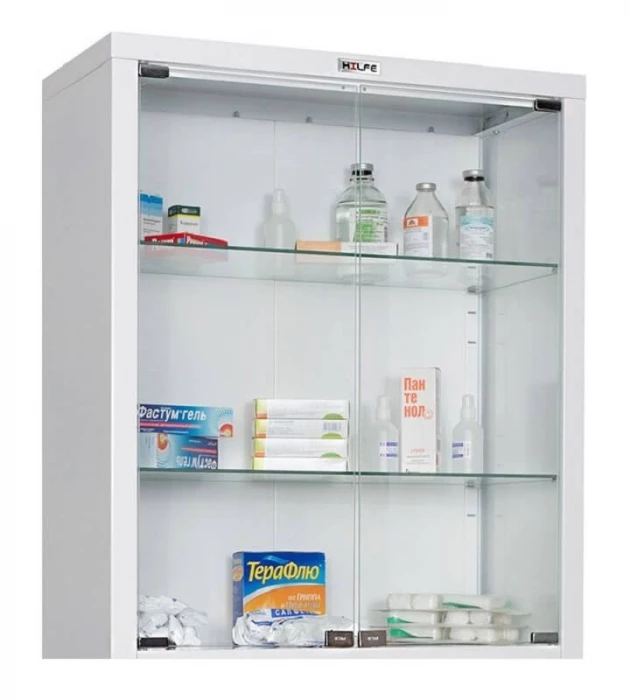 Шкаф для хранения лекарственных средств HILFE МД 2 1670/SG