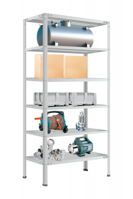 Стеллаж МС-900 2000х1000х300 мм 6 полок