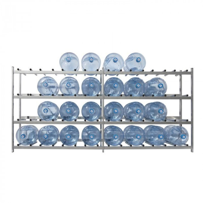 Стеллаж для воды Бомис-32 на 32 бутылей 19 л