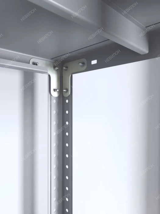 Стеллаж угловой МС 2500х1500х1500/300 мм 5 ярусов