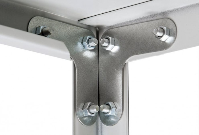 Стеллаж MS Standart 2550х1000х600 c 5 полками