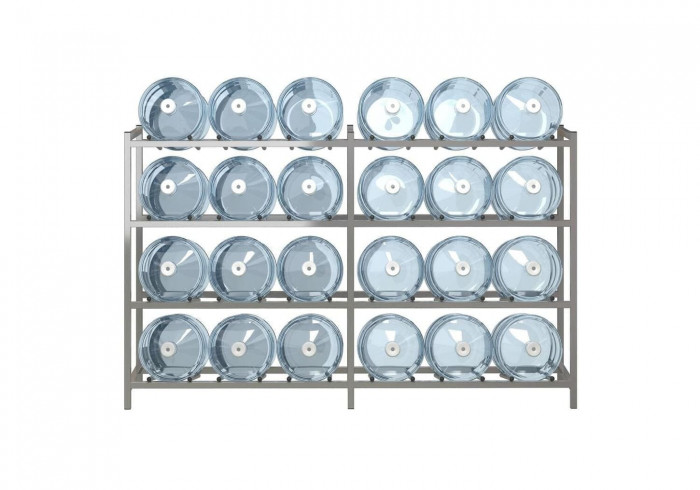 Стеллаж Бомис-24Л для 24 бутылей 19 л