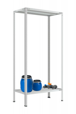 Стеллаж МС-900 1200х1000х500 мм 2 полки