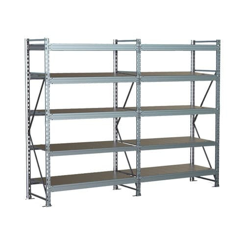 Стеллаж SGR-V 2000х1800х600 5 ярусов (рамы, балки, настил - цинк) ОС