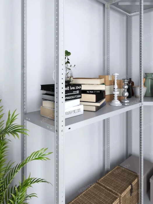 Стеллаж угловой МС 2200х1600х1600/400 мм 3 яруса