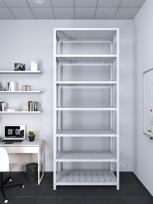 Стеллаж ТС Лайт перф. 2200х700х300 7 полок
