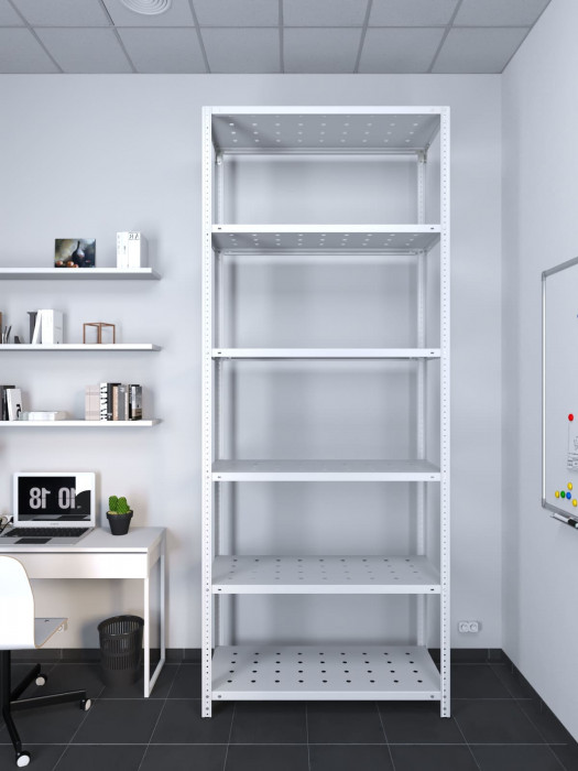 Стеллаж ТС Лайт перф. 3000х1200х300 6 полок