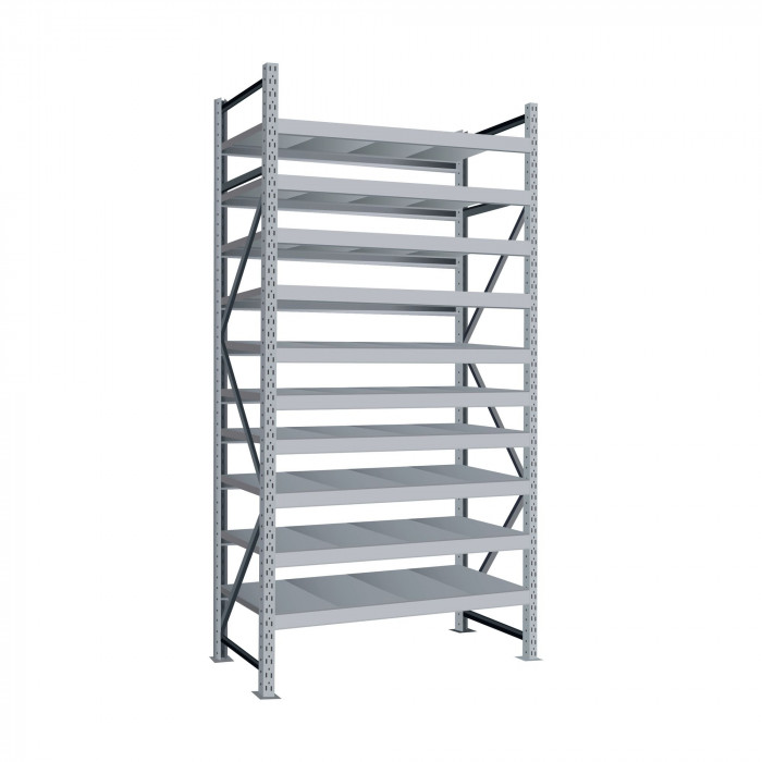 Стеллаж СТ-051 4000х2100х850 с 10 ярусами