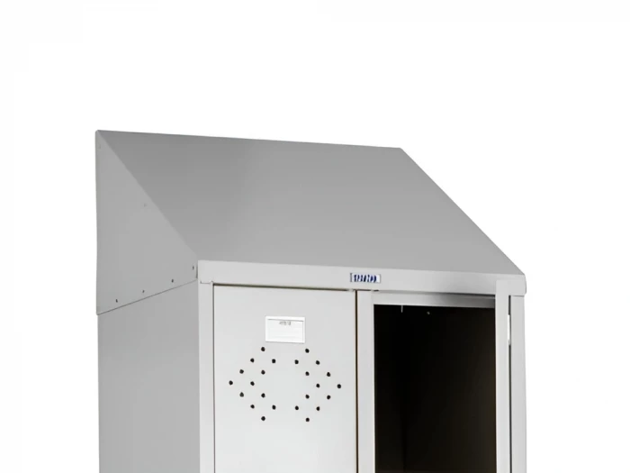 Шкаф LS-K-760 EL с антресолью + наклонная крыша