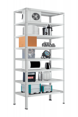 Стеллаж МС-900 3000х1000х600 мм 8 полок